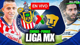 ASÍ FUE EL EMPATE ENTRE CHIVAS y PUMAS EN LA LIGA MX ¡JORNADA 15 [upl. by Leshia]