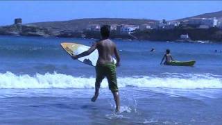 SKIMBOARDING IN GREECE [upl. by Akoyn]