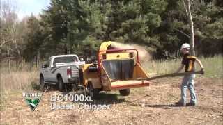 Brush Chipper  BC1000XL Gas Engine  Video 1  Vermeer Tree Care Equipment [upl. by Egni]