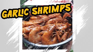 Simple Garlic Shrimps Recipe  Quarantine Life sa Dubai [upl. by Ettezil]