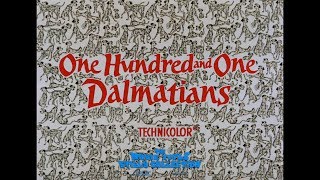 101 Dalmatians 1961 title sequence [upl. by Yenreit]