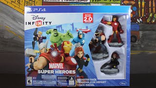 DISNEY INFINITY 2 MARVEL SUPERHEROES  STARTER PACK UNBOXING [upl. by Ian]