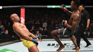 Israel Adesanya and Anderson Silva Cross Paths  UFC 234 2019  On This Day [upl. by Boswall]