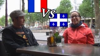 French in Quebec vs France interview en français with subtitles accent attitude history curses [upl. by Mackenie]