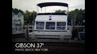 UNAVAILABLE Used 1995 Gibson 37 Sport Series in Mastic Beach New York [upl. by Eedna]