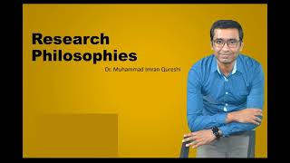 Understanding Ontology Epistemology and Research Philosophies Clear Audio [upl. by Hakeber587]