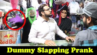 Mannequin Slapping Prank Part 3  Pranks In Pakistan  Humanitarians [upl. by Attekram]