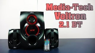 MediaTech Voltron 21 BT  test recenzja review niezłego zestawu audio za niewielkie pieniądze [upl. by Candless]