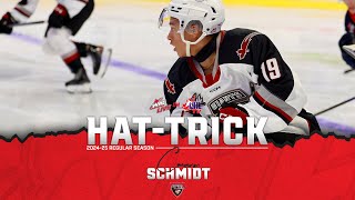 WHL HatTricks – Cameron Schmidt [upl. by Hardman]