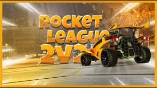 Playing Rocket League  Competitive 2v2 [upl. by Rumpf778]