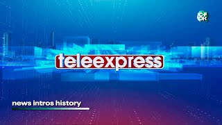 TVP Teleexpress Intros History since 1986 [upl. by Pasahow]