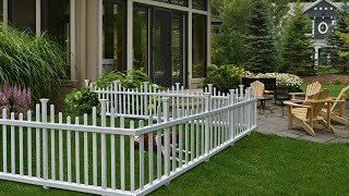 Madison Vinyl Picket Fence Assembly amp Installation [upl. by Ire]