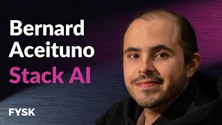 Bernard Aceituno Stack AI [upl. by Nosned957]