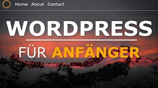 WORDPRESS TUTORIAL FÜR ANFÄNGER  DeutschGerman  Anleitung 2019 [upl. by Veleda]