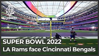 Super Bowl 2022 LA Rams and Cincinnati Bengals face off in Los Angeles [upl. by Naahs615]