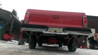 S10 350 sbc borla exhaust [upl. by Latnahs]