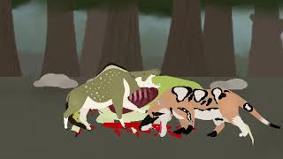 Andrewsarchus vs Daeodon [upl. by Oesile]