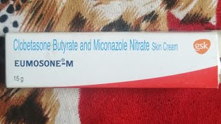 EUMOSONEM Skin Cream complete review in Hindi  Rx Clobetasone Butyrate and Miconazole Nitrate [upl. by Oenire899]