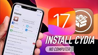 How To Download Cydia on iOS 17 iOS 1741 Jailbreak Without Computer [upl. by Namlas]