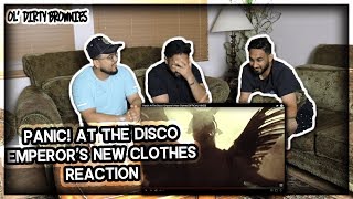 Panic At The Disco Emperors New Clothes OFFICIAL VIDEO  REACTION [upl. by Atinreb985]