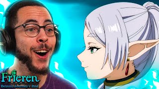 BEST FIRST SEASON EVER FRIEREN BEYOND JOURNEYS END Episode 28 REACTION [upl. by Eiramaliehs]