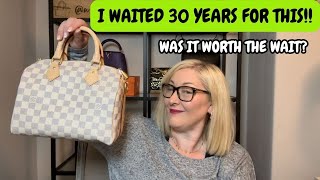 LOUIS VUITTON SPEEDY 25  STILL WORTH BUYING Review and First Impressions [upl. by Amelus263]