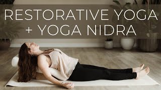 Restorative Yoga  Yoga Nidra [upl. by Sum]