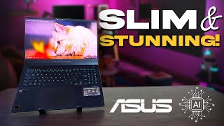 ASUS Vivobook S15 OLED AI Powered Review🔥😍 Best Slimmest Laptop  Best OLED Display Intel EVO [upl. by Obe582]