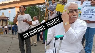 six schedule protest at Maharashtra sixschedule SonamWangchuk66 [upl. by Ole]