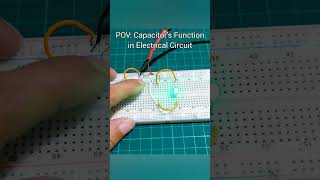 How Capacitor Works electronics capacitor [upl. by Bruce]