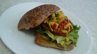 Ciabatta Bread Rolls Sandwich  Video Recipe by Bhavna [upl. by Hartill]