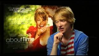 Domhnall Gleeson talks ABOUT TIME FRANK DREDD BLACK MIRROR amp DOCTOR WHO [upl. by Namyac]