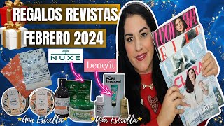 🎁REGALOS REVISTAS FEBRERO 2024🎁¡BODY SHOPNUXEMI REBOTICA [upl. by Linea]