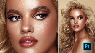 High End Professional Retouch  Beauty Retouch  Photoshop [upl. by Alekahs]