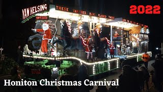 Honiton Christmas Carnival 2022 [upl. by Ayhdiv493]