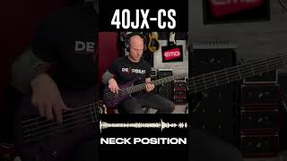 EMG 40JCS vs 40JXCS Neck Position [upl. by Notyrb]