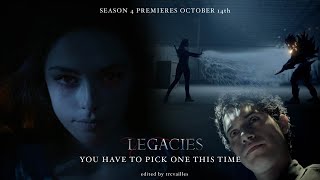 LEGACIES SEASON 4 PROMO YOU HAVE TO PICK ONE THIS TIME [upl. by Corey]