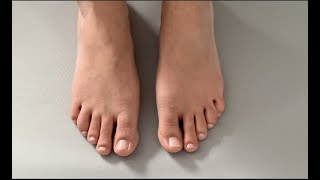 How to measure the width of your feet [upl. by Nosirb]