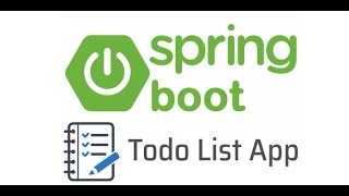 Java Spring Boot  Todo List App [upl. by Yt]