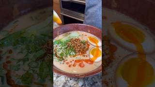 Creamy tan tan ramen 🍜 [upl. by Votaw]