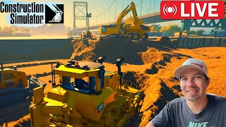 🔴Dual Joysticks IRL Heavy Equipment Operator on a Simulation [upl. by Arorua]