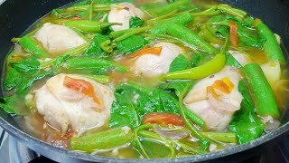 SABAW PA LANG MASARAP NA SUPER EASY AND HEALTHY SINIGANG NA MANOK RECIPE [upl. by Nosydam]