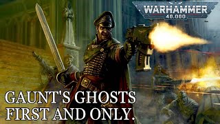 Gaunts Ghosts First and Only  Warhammer 40k  Full movie 2024 [upl. by Hgalehs]