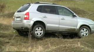 hyundai tucson off road best video [upl. by Orlanta]