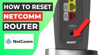 🔁 How to Reset a Router  Netcomm [upl. by Sitoel]