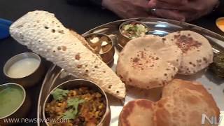 Aagrah  An Authentic Gujarati Thali Restaurant  Shree Balaji Agora Mall [upl. by Kerianne]