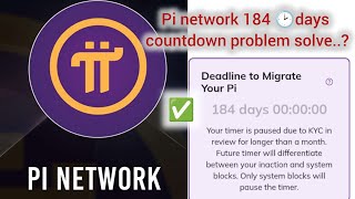 Deadline to Migrate Your Pi⌛✅184 Day Problem Solved Pi Migration Timer ⌛quot Pusedquot Problem [upl. by Rubetta]