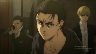 Attack On Titan Season 4 Ending Scene  Wheres The Enemy  1080P Full Scene [upl. by Nalhsa702]