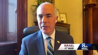 Bob Casey interview on war in Israel [upl. by Airakaz]