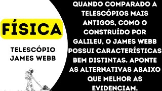 Quando comparado a telescópios mais antigos como o construído por Galileu o James Webb possui cara [upl. by Llehcor]